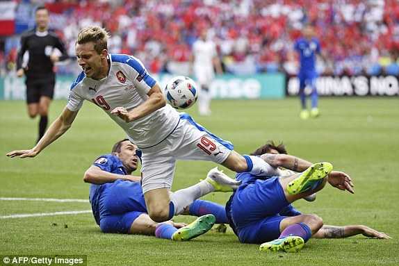 Lịch sử đối đầu Croatia vs Cộng hòa Séc bảng D Euro 2020 : Croatia nắm ưu thế