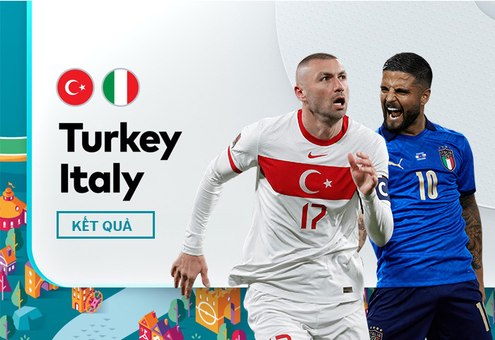 Trực tiếp Thổ Nhĩ Kỳ vs Italia 02h00 ngày 12/6