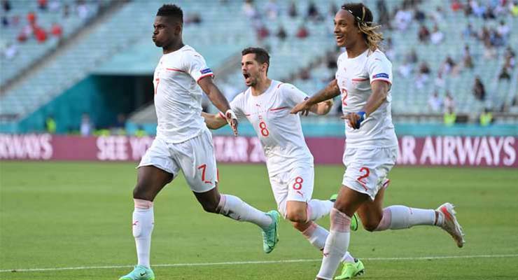 Embolo mở tỉ số 1-0 cho Thụy Sĩ