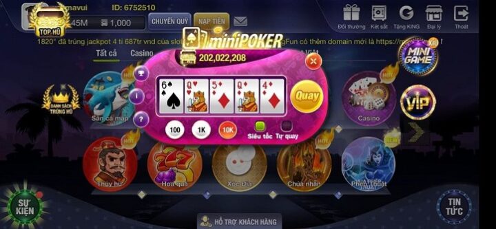 Mini Poker LUCKY88