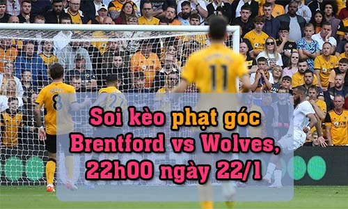 Soi kèo phạt góc Brentford vs Wolves, 22h00 ngày 22/1/2022