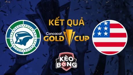 Kết quả Martinique vs Mỹ 08h30 ngày 16/7 Gold Cup 2021